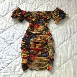 Mini Bodycon Fruit Dress
